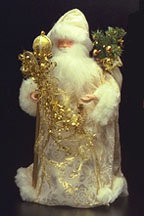 Santa Tree-Topper Gift: Christmas gifts for the holidays Santa Claus gifts holiday gifts dolls Christmas presents