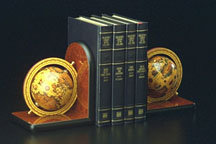 Globe Bookends - CORPORATE GIFTS, EXECUTIVE GIFTS AND BUSINESS GIFTS